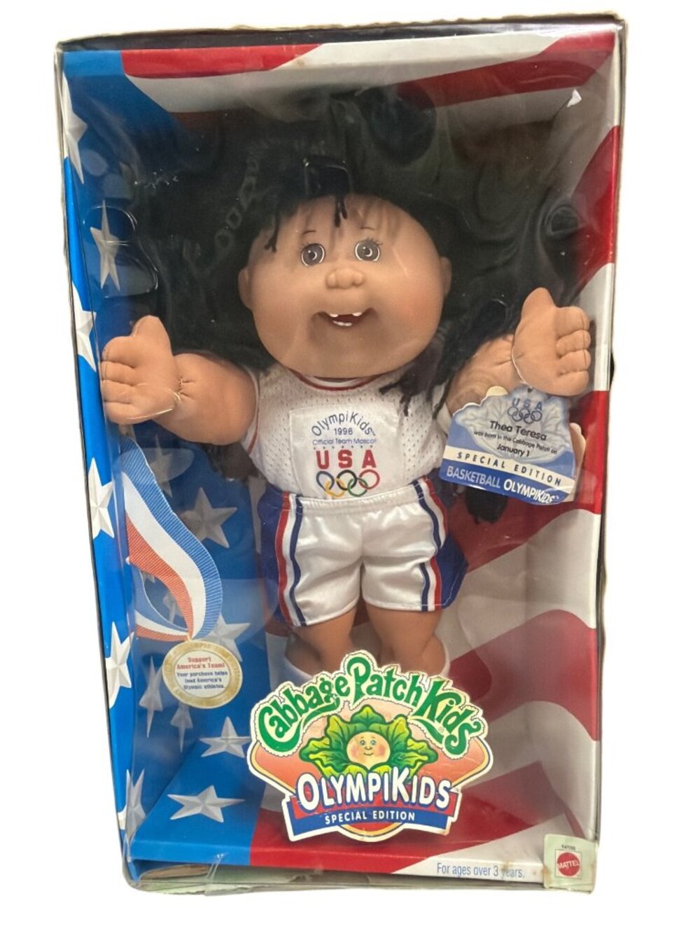 Cabbage Patch Kids OlympiKids USA Special Edition Doll - White/Blue/Red